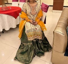 mehndi dress