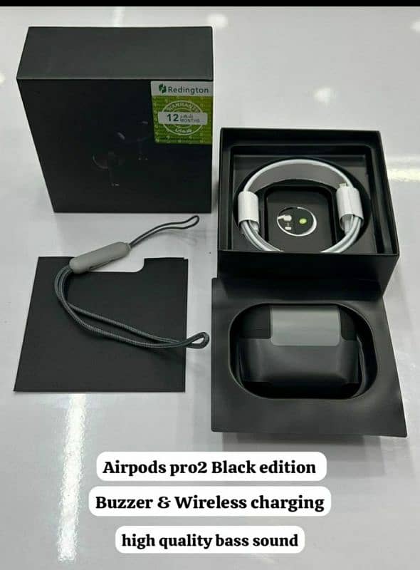 airpods pro 2 black addition 0