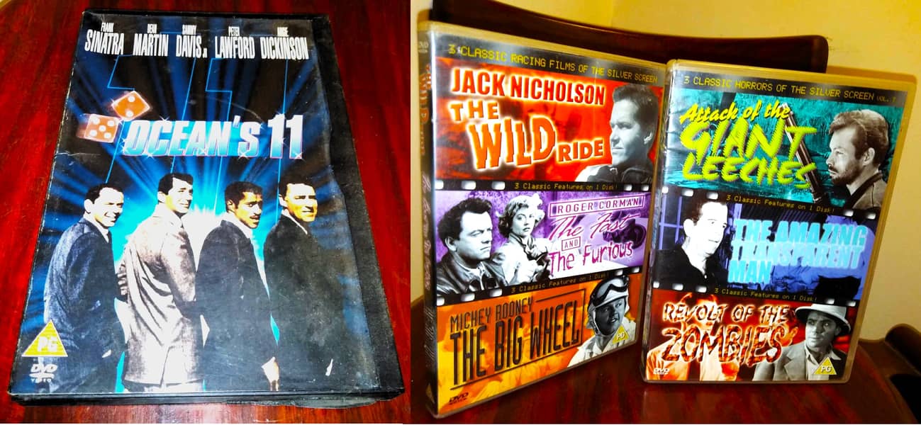 3 Classic Horror & Racing Collections of Silver Screen - Imported 6