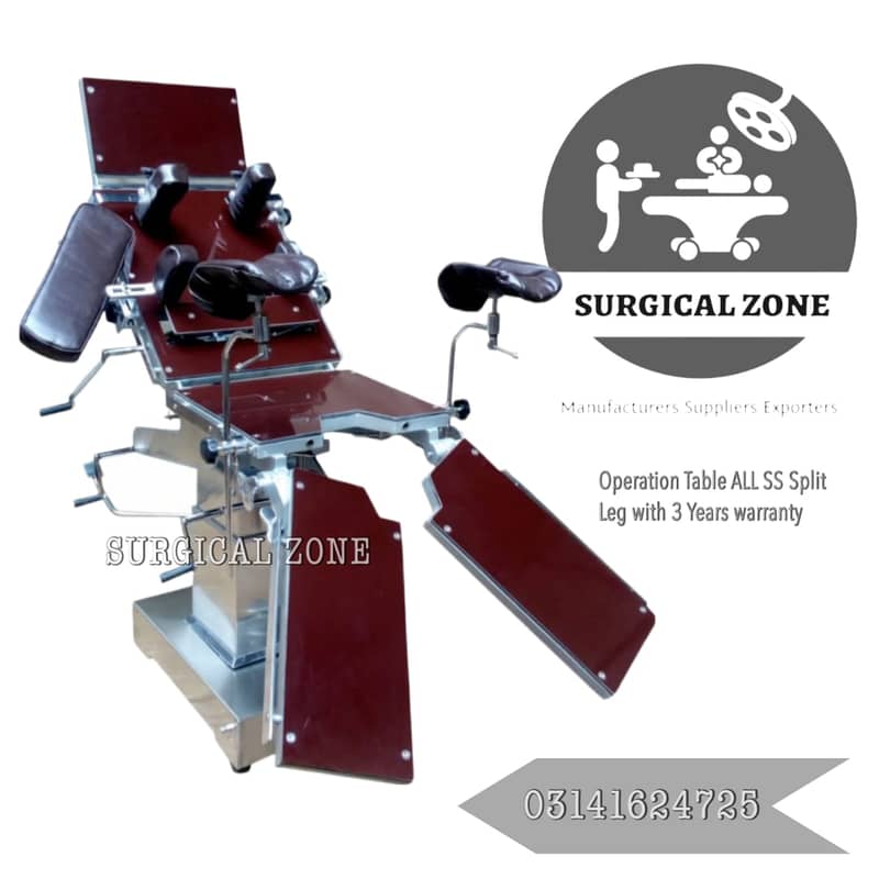 Manufacture Operation theatre Tables & Other  Surgical Equipments 4