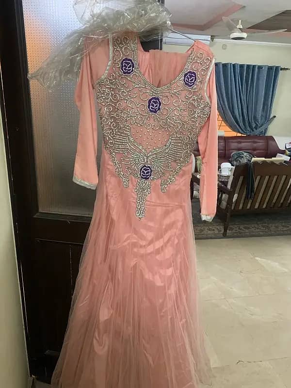 Bridal Dress / bridal lehnga / red lehnga / pink bridal dress / dress 9