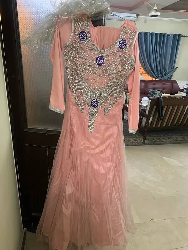 Bridal Dress / bridal lehnga / red lehnga / pink bridal dress / dress 10