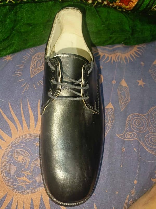 Italy formal leather shoes black 4