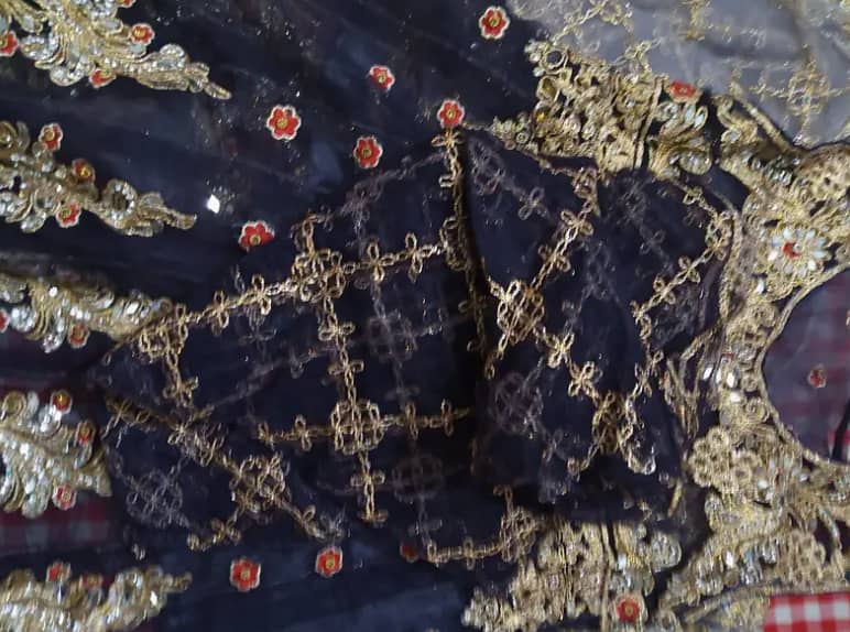 Embroidery Cloth Banarsi Silk 15