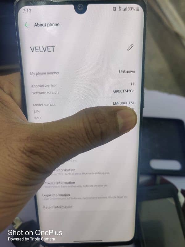 LG Velvet 5g 2