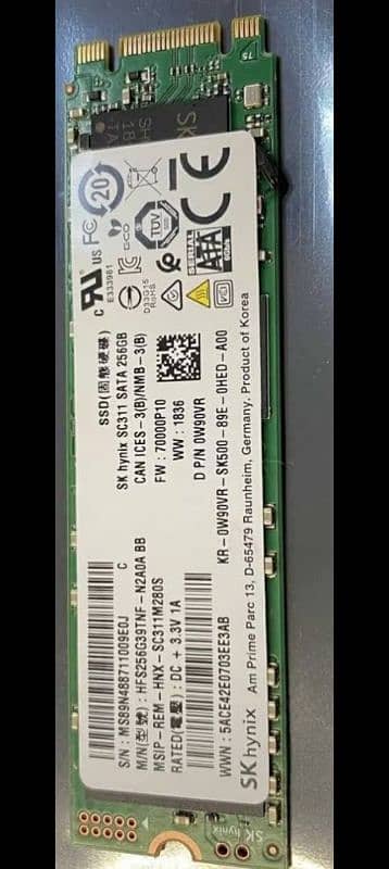 SSD m2 sk hynix nvme 256gb fast storage 1