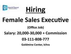 Female Sales Executive