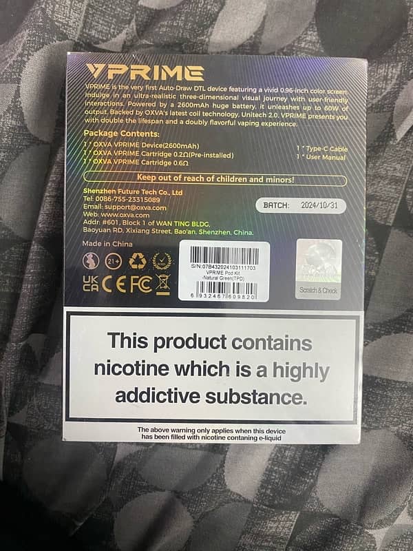 Oxva Vprime Brand New 1