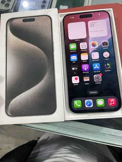 iphone 15 pro max 256gb HK non pta