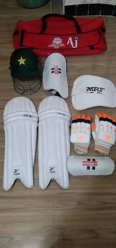 hard ball cricket kit without bat 0