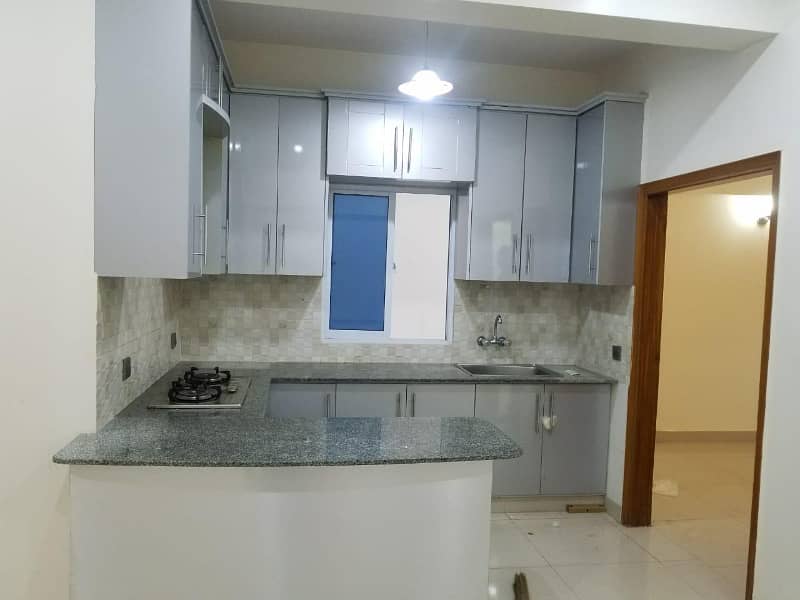 Apartment For Sale 3 Bed with Attached Bathroom Drawing Dining Room TV lounge Kitchen Fully Renovated 1st Floor with Lift DHA Phase 6 Bukhari Commercial 0