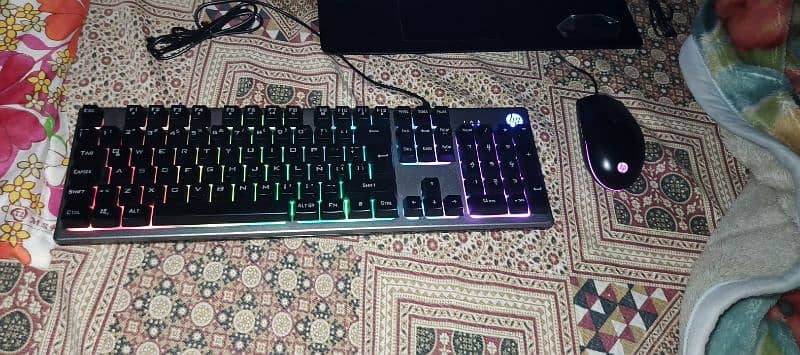 HP gaming keyboard and mouse km300f 2