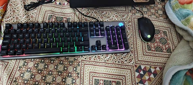 HP gaming keyboard and mouse km300f 3