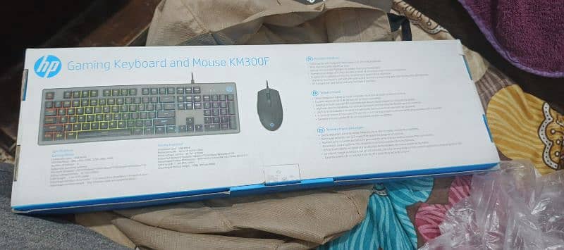 HP gaming keyboard and mouse km300f 11