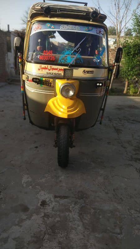 auto rickshaw number SGU 1122 2