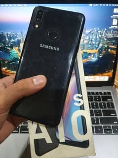 Samsung A10s with box