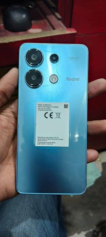 redmi note 13 just open box 8gb 256gb call 03436550194 8