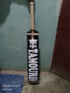 taimoor Mirza player edition bat