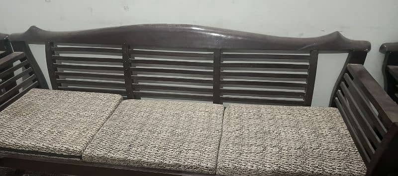 wooden sofa set 0