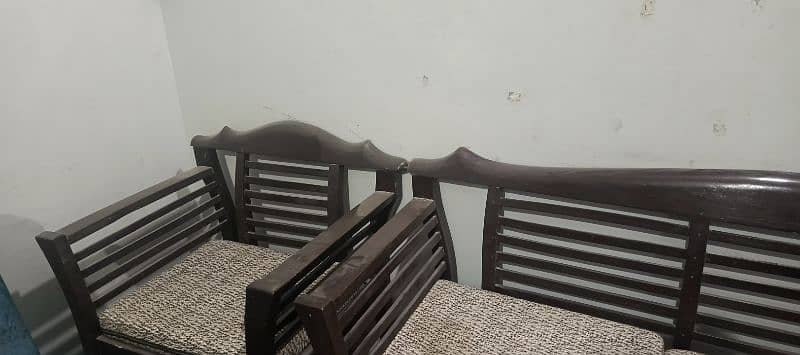 wooden sofa set 1