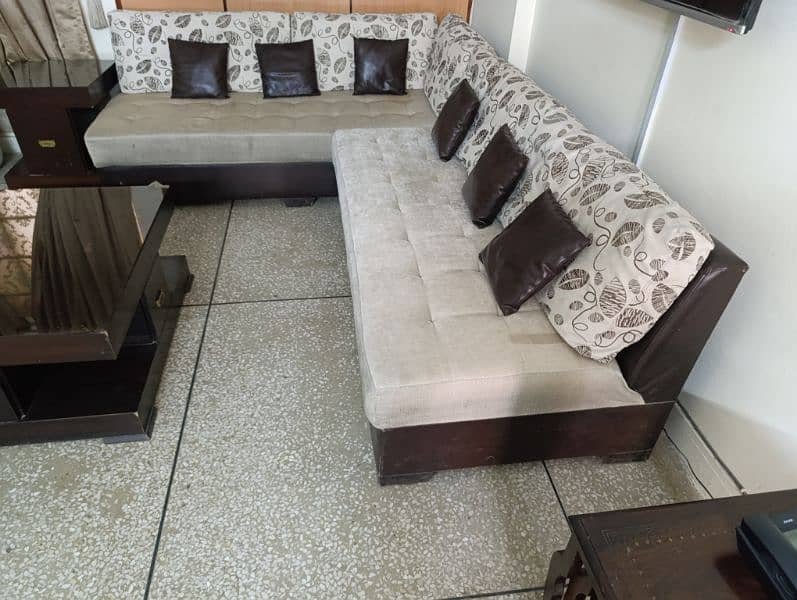 L Shaped Sofa Set (6 Seater) 3