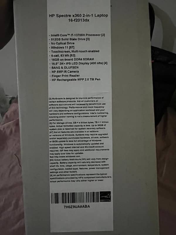 HP Spectre x360 2-1 Laptop 9