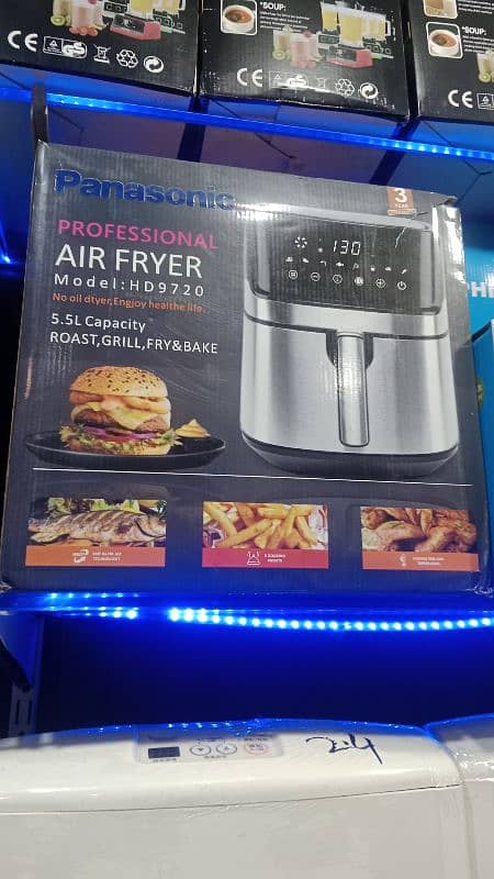 Philips, Panasonic Air fryer fresh stock available o3o9 4o4o36o 2