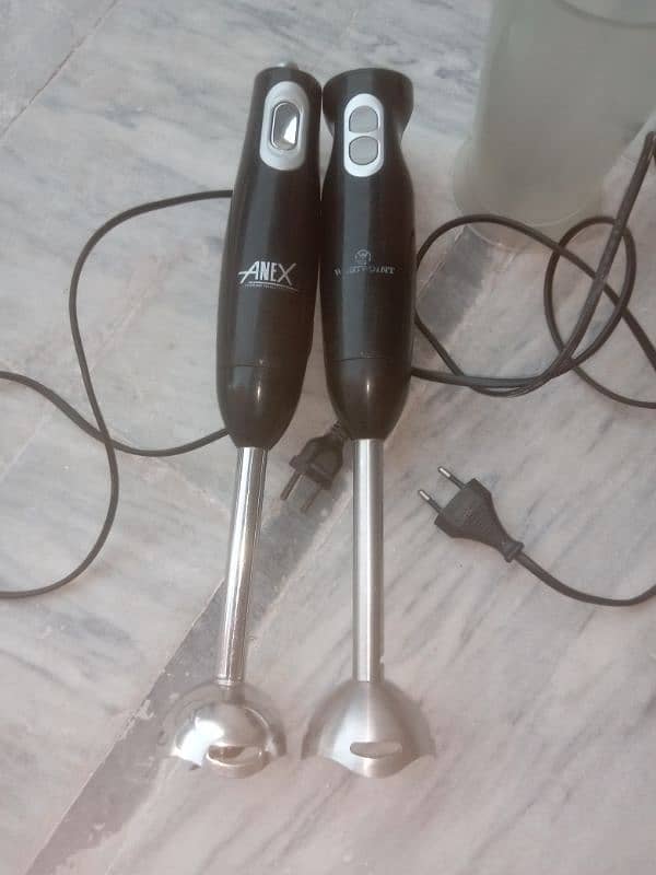 hand blenders 2 Anex & westpoint company ke hai condition 10/10 3