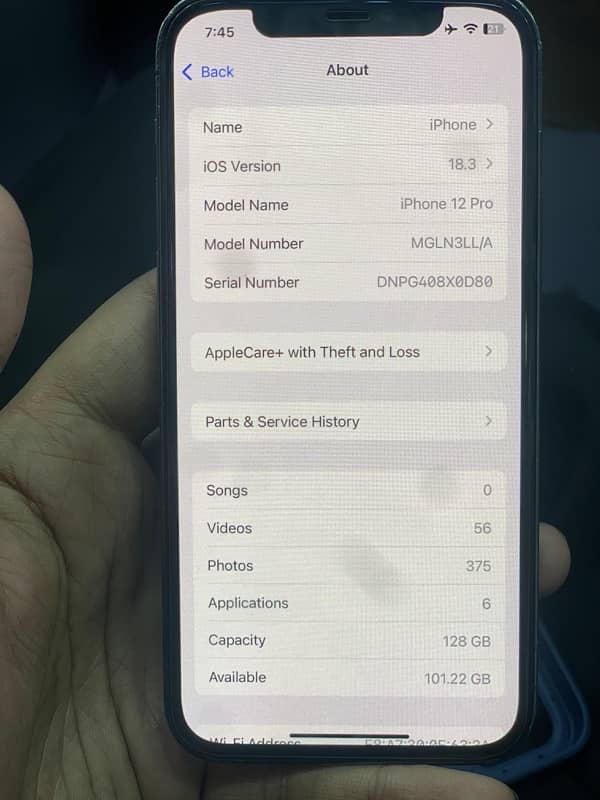 Iphone 12pro 128 Gb factory unlock 1