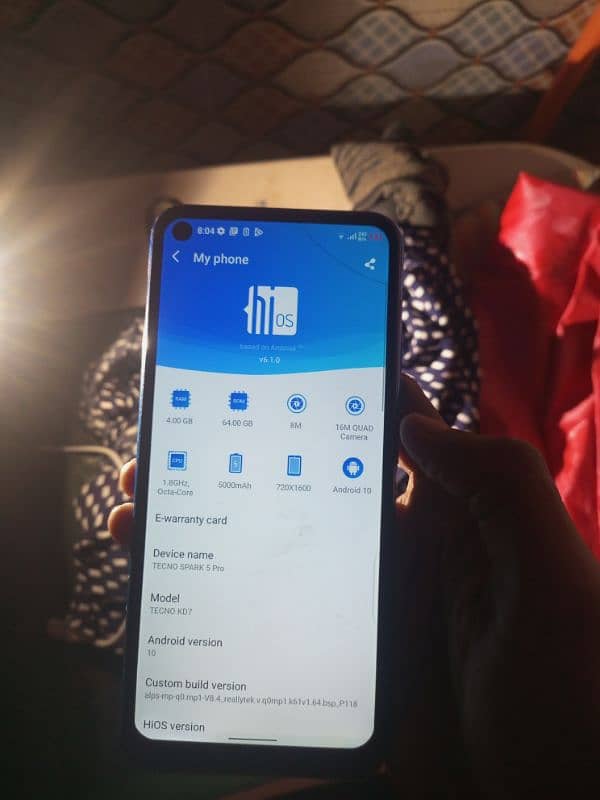 Tecno spark 5 pro 5