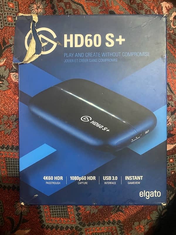 Elgato hd 60 S+ gaming capture card 1