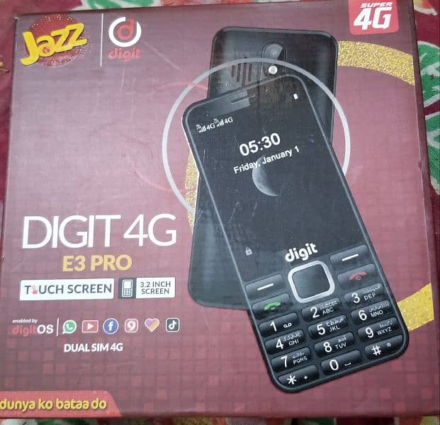 Jazz Digit 4G E3 Pro Mobile 3