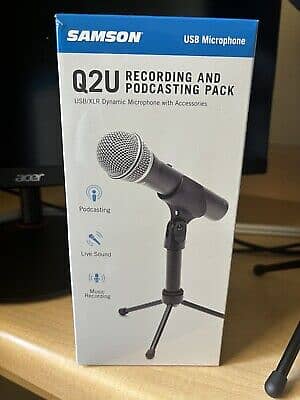 Samson Q2U USB/XLR Dynamic Microphone 3