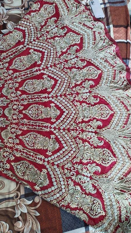 Bridal lehnga / Wedding wear / Barat dress / Bridal lehnga for sale 1