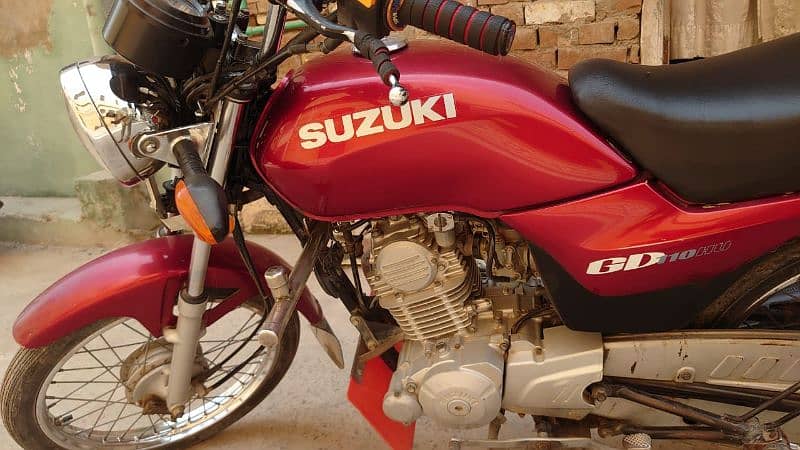 Suzuki GD 110 bike for sale my call WhatsApp 0324/40/28(806 1