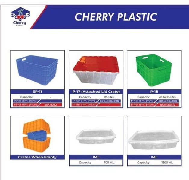 plastic crates dustbins & pallet manufacturer 1