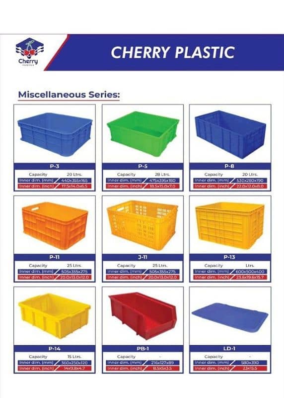 plastic crates dustbins & pallet manufacturer 3