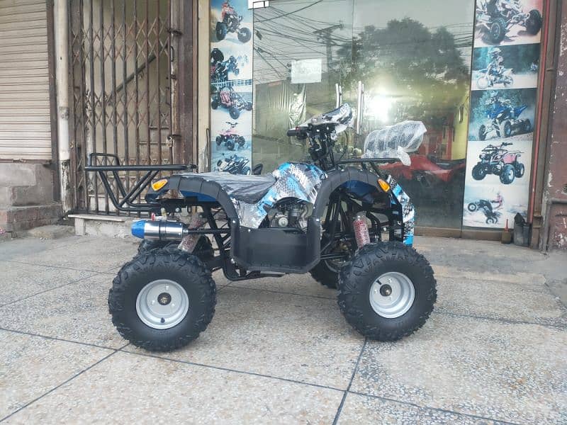 125cc Brand New Hunter Jeep Atv Quad 4 Wheel Bikes Delivery In All Pak 1