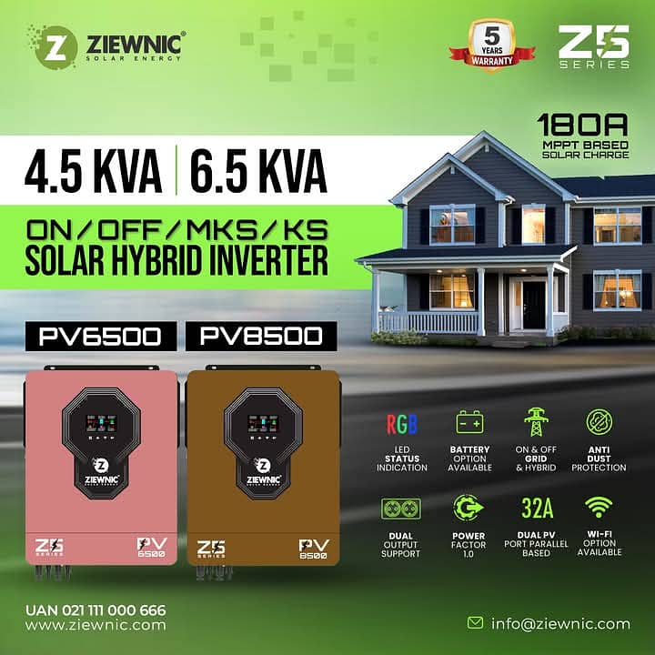 ZIEWNIC Z5 PV 4.5W 6.5KW SPECIAL SUPER DISCOUNT 0