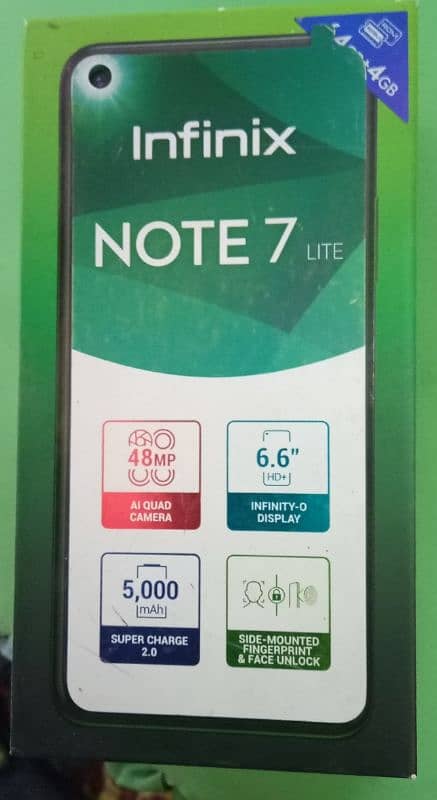 Infinix Note 7 Lite with Box 0