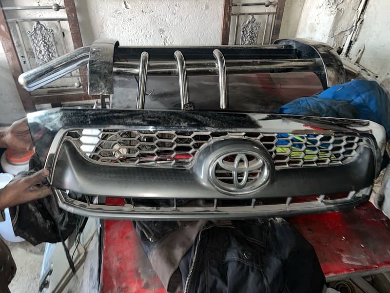 hilux vigo front grill 0