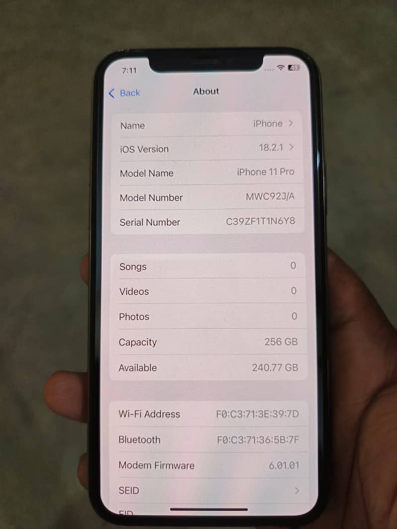 iPhone 11 Pro PTA APPROVED 6