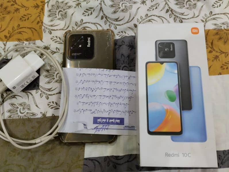 REDMI 10c full box 2