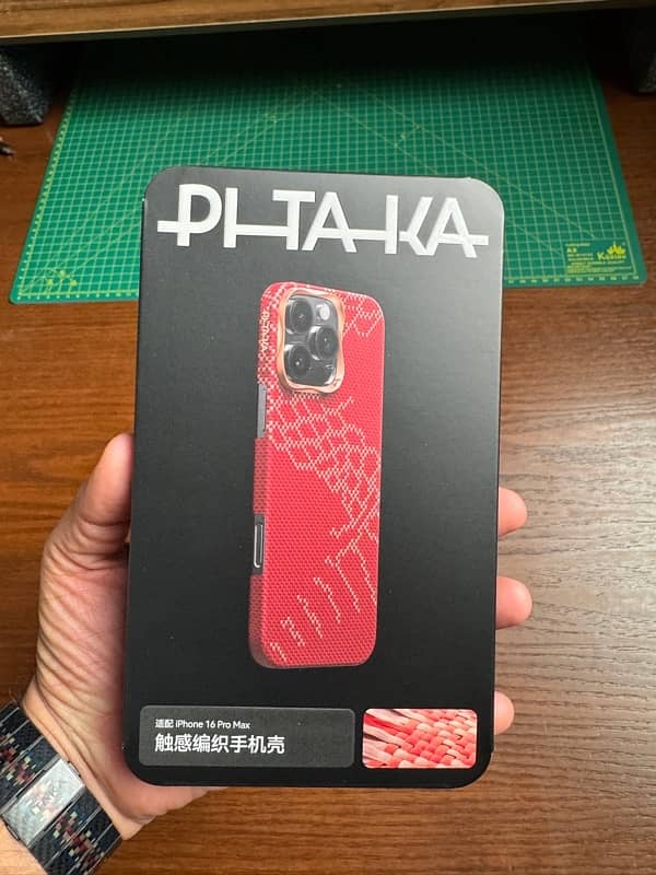 Pitaka Snake Ridge case for iPhone 16 Pro Max 0