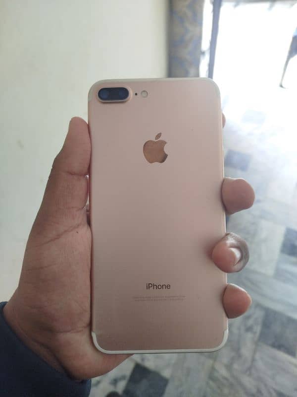 I phone 7 plus pta approved urgent sale 0