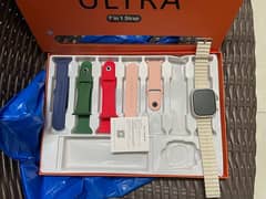 Ultra smart watch new 7 straps