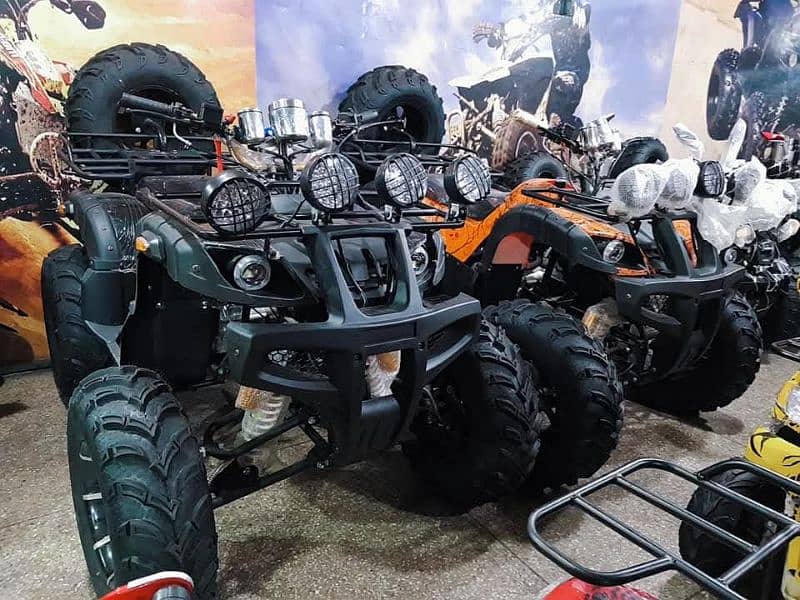 Full heavy size 250cc New atv 4wheels delivery all Pakistan 0