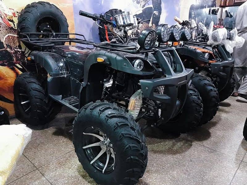 Full heavy size 250cc New atv 4wheels delivery all Pakistan 2