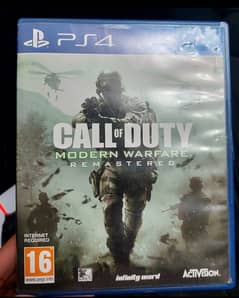 call of duty modern warfare remastered