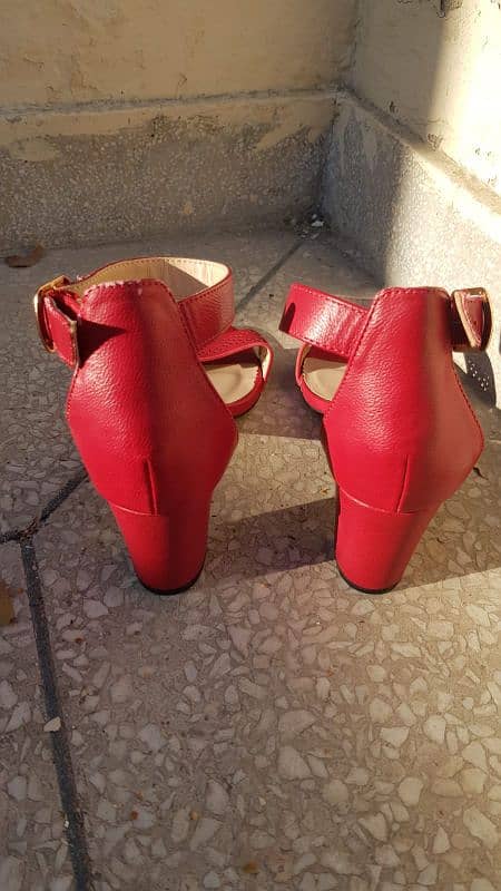 NEW LOOK block heels (red) 2